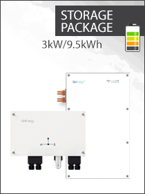 Givenergy 3.0kw | AC Coupled inverter | and 9.5kwh Battery kit | Retrofit existing solar | Free Post
